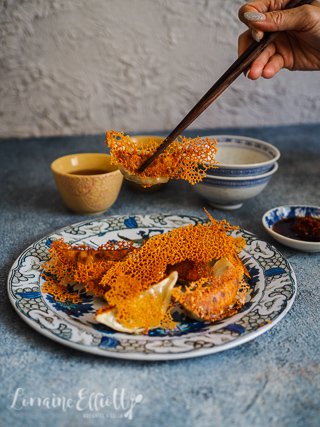 Crispy, Lacey Dumplings