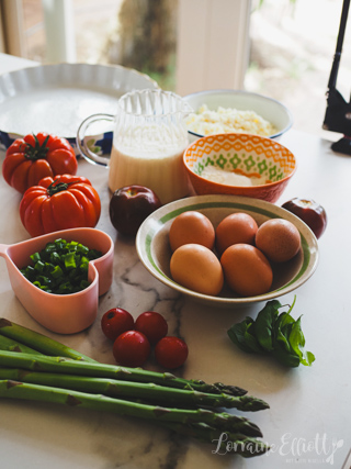 Crustless Veggie Quiche