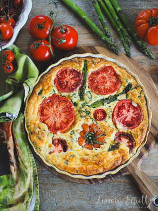 Crustless Veggie Quiche