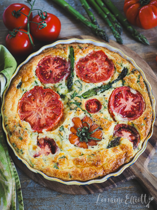 Crustless Veggie Quiche