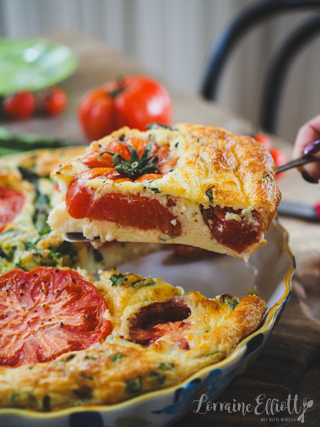 Crustless Veggie Quiche