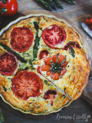 Crustless Veggie Quiche
