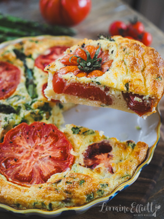 Crustless Veggie Quiche