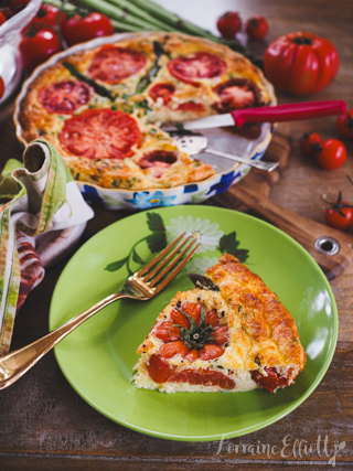 Crustless Veggie Quiche