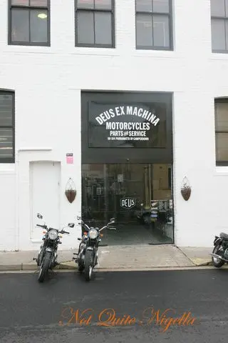 Deus cafe at Deusexmachina, Camperdown