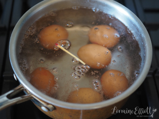 Christmas Tree Deviled Devilled Eggs