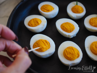 Devilled Deviled Eggs