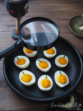 Devilled Deviled Eggs