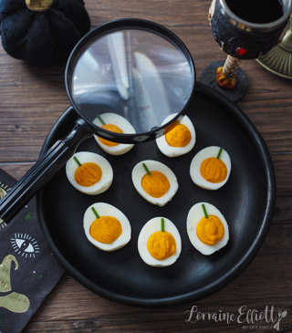 Devilled Deviled Eggs