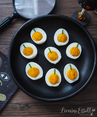 Devilled Deviled Eggs