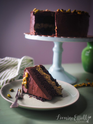 Dubai Chocolate Cake