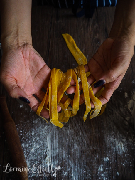 Duck Egg Pasta By Hand No Machine @ Not Quite Nigella