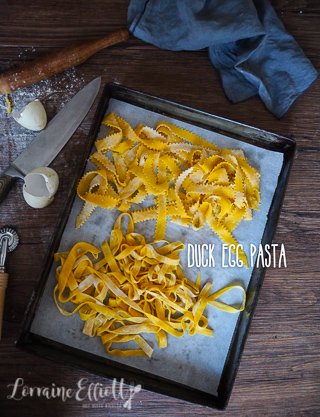 Duck Egg Pasta By Hand No Machine