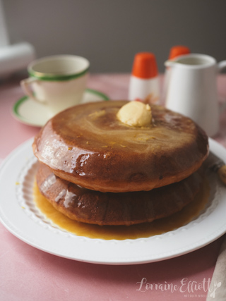 Fluffy Golden Diner Pancakes