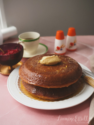 Fluffy Golden Diner Pancakes