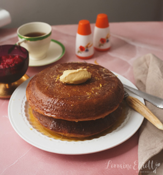 Fluffy Golden Diner Pancakes
