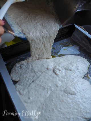 Focaccia Art Sunflowers