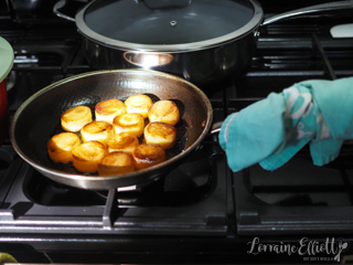Fondant Potatoes - Crisp Outside, Melting Inside