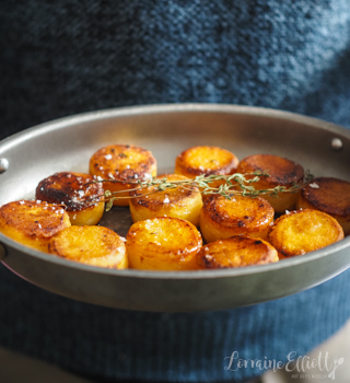 Fondant Potatoes - Crisp Outside, Melting Inside