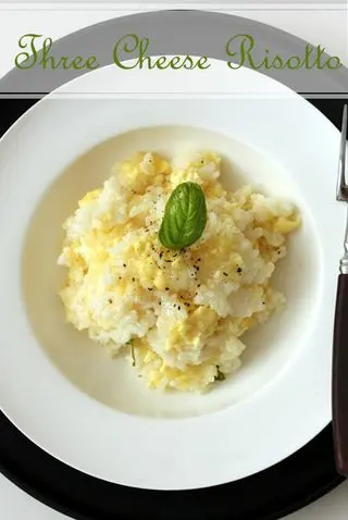 Forget-About-It Three Cheese Risotto