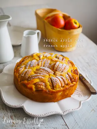 Apple Cake French Normandy