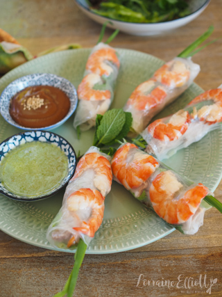 Fresh Vietnamese Spring Rolls