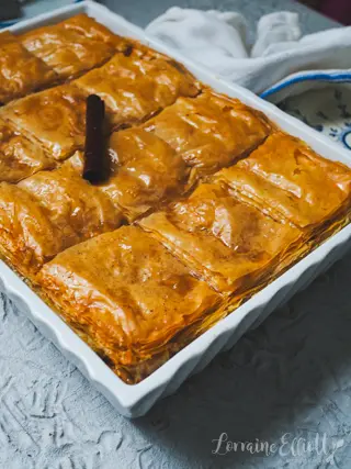 Galaktoboureko recipe