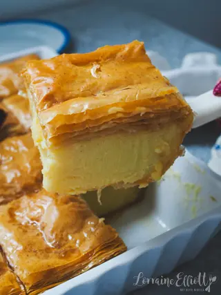 Galaktoboureko recipe