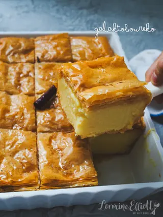 Galaktoboureko recipe
