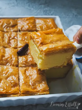 Galaktoboureko recipe
