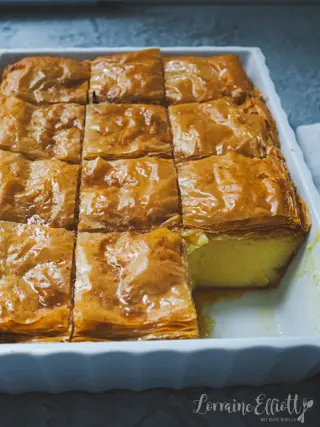 Galaktoboureko recipe