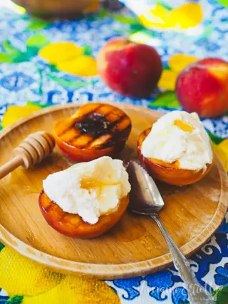 Grilled Peaches