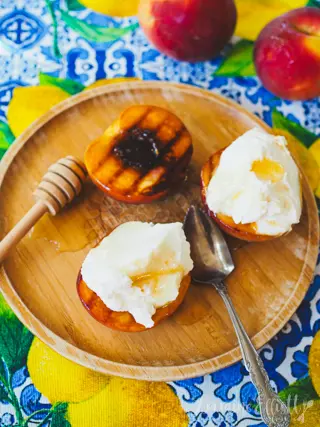 Grilled Peaches