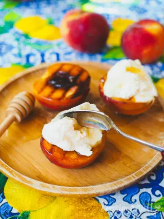 Grilled Peaches
