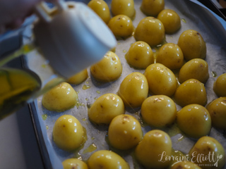 Gunpowder Seasoned Roast Potatoes