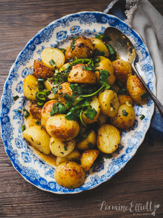 Gunpowder Seasoned Roast Potatoes