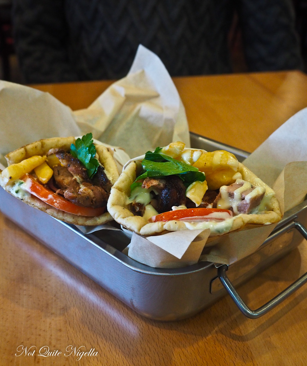 Gyradiko, Kefi and Zeus Gyro Sydney Not Quite Nigella