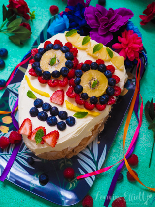 Day Of The Dead Halloween Pavlova