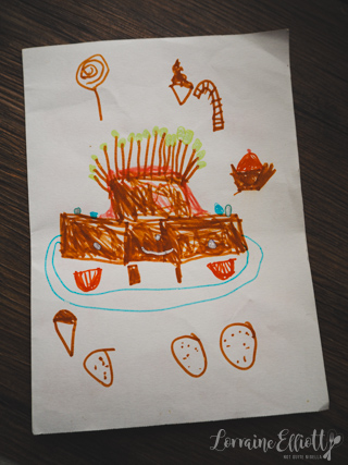 Halloween Evil Eye Cake