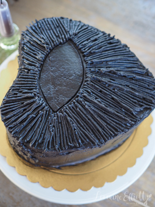 Halloween Evil Eye Cake