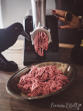 Halloween Cake Fake Raw Mince