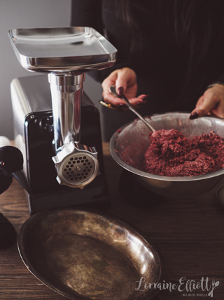 Halloween Cake Fake Raw Mince