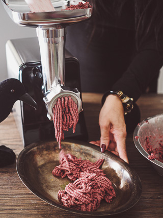Red Velvet Fake Mince Cake - Fun Halloween Dessert