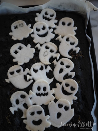 Halloween Ghost Focaccia