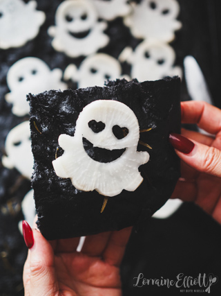 Halloween Ghost Focaccia