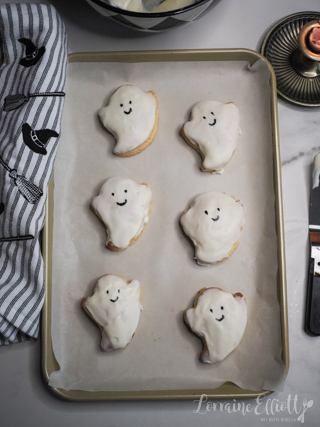 Halloween Ghost Scones