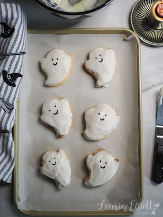 Halloween Ghost Scones