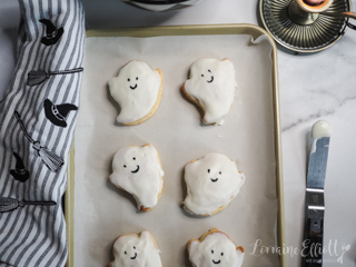 Halloween Ghost Scones