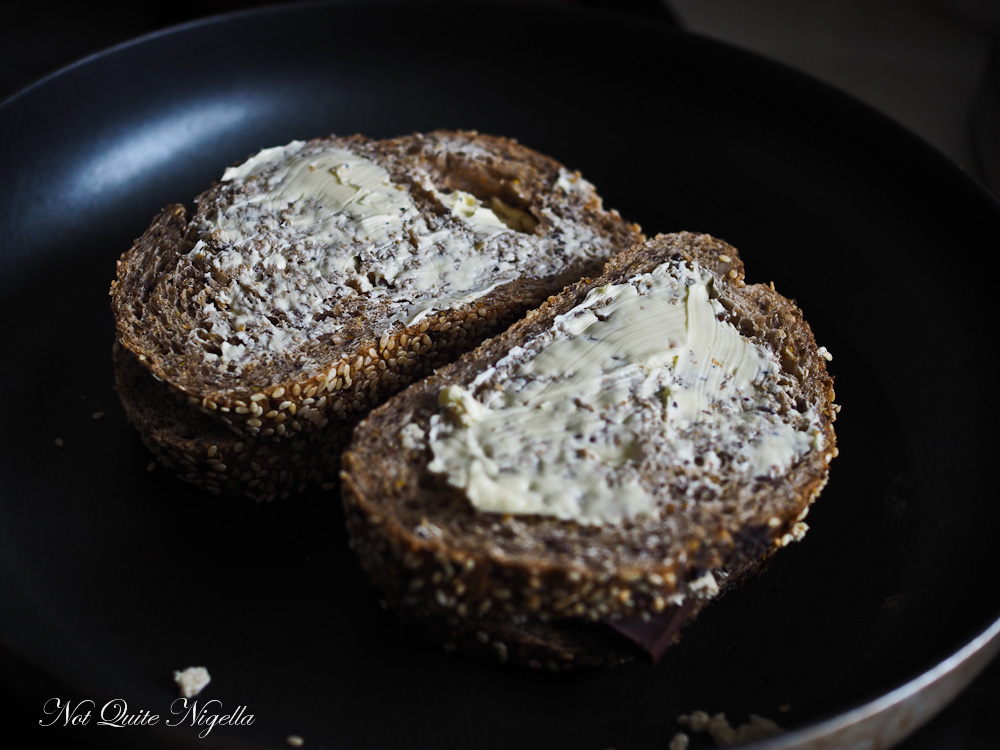 Halva Chocolate Toastie Not Quite Nigella