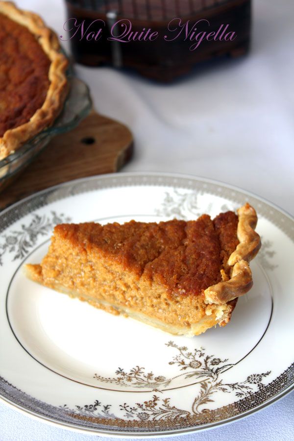 Sweet Potato Pie recipe Not Quite Nigella